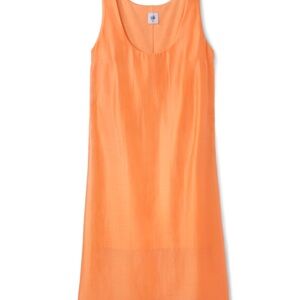 CAbi Orange Sleeveless Dress